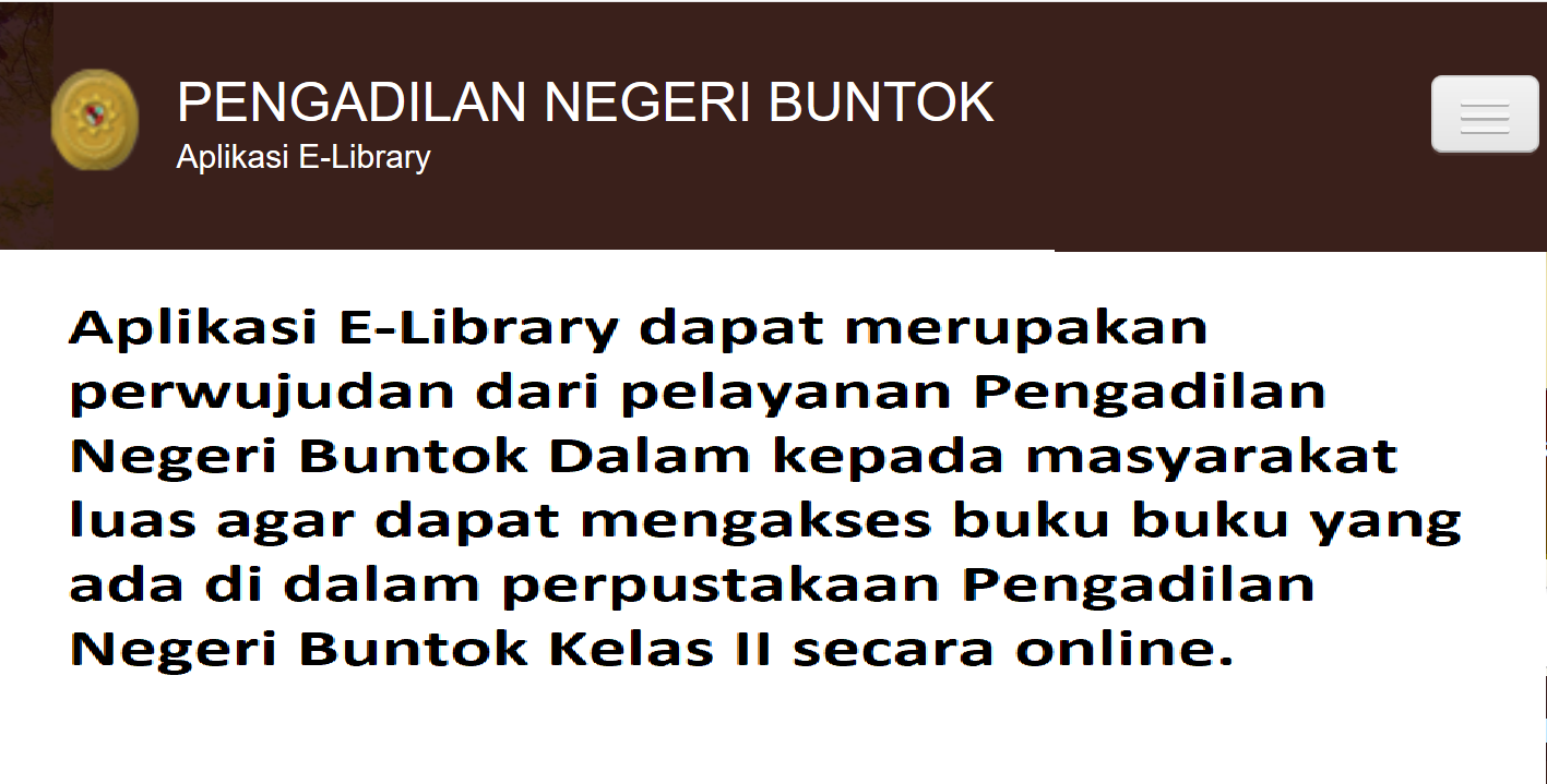 APLIKASI E LIBRARY