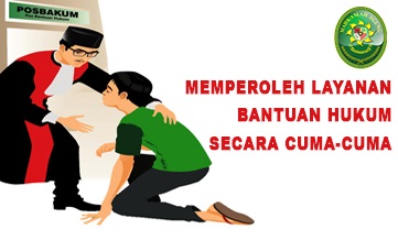 BEBAS BIAYA PERKARA BAGI MASYARAKAT TIDAK MAMPU!!